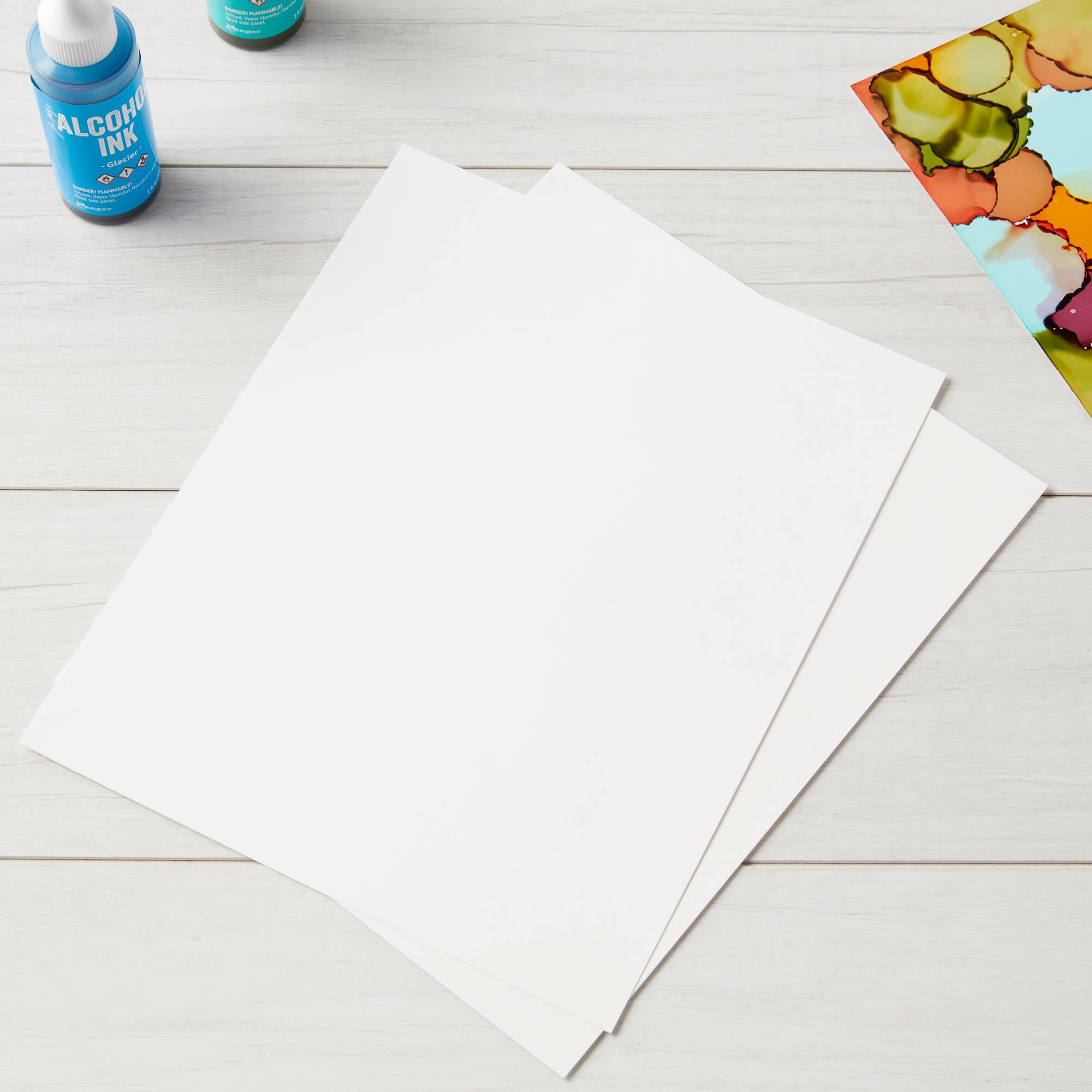 Ranger Tim Holtz® Alcohol Ink YUPO® White Cardstock